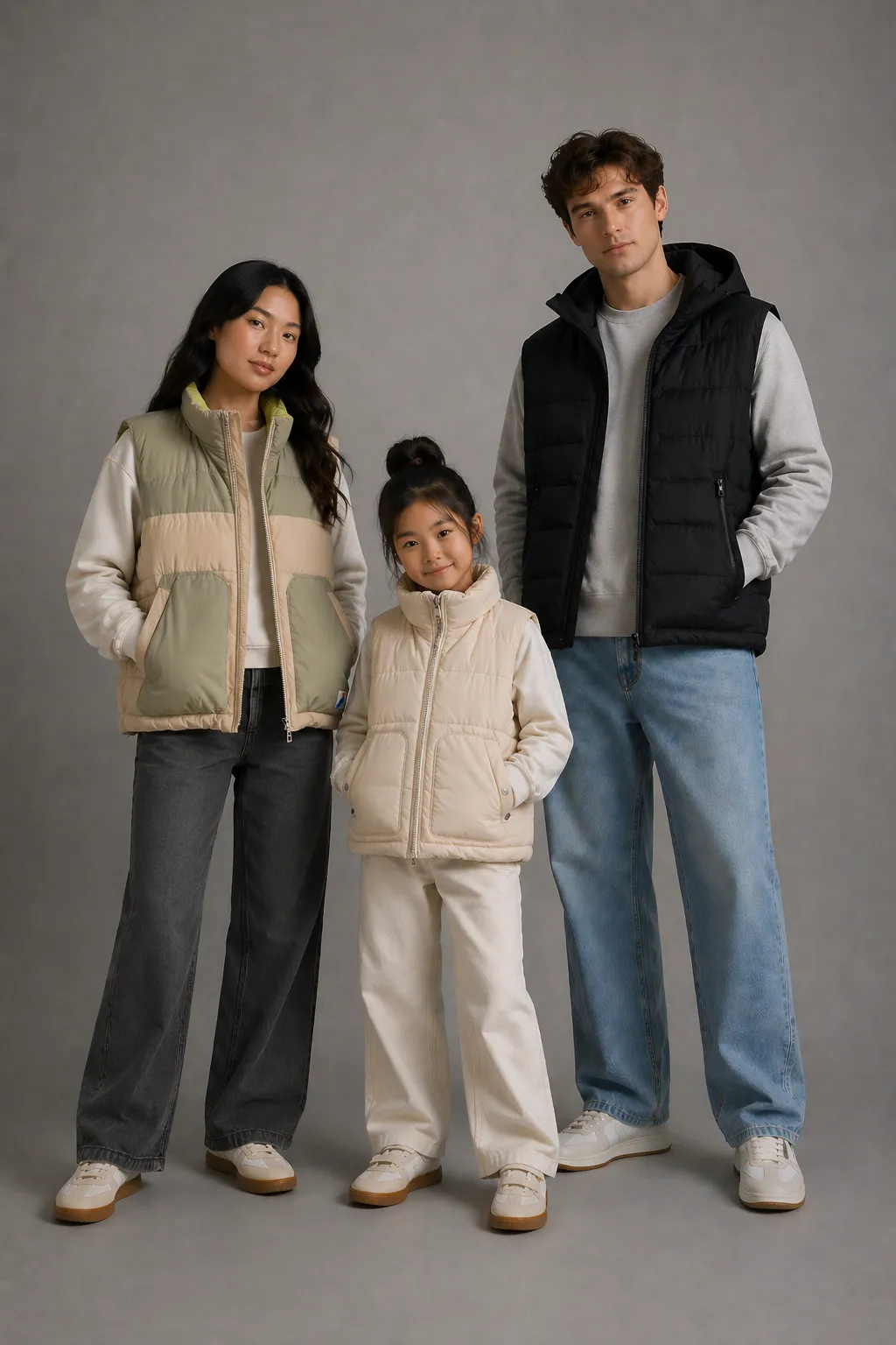 Men, women and kids outerwear production for international fashion brands